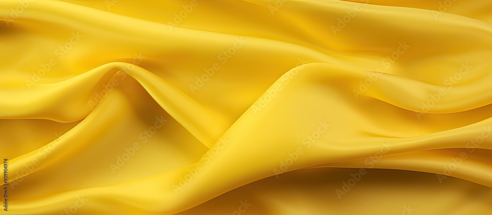 The fabric has a vibrant yellow color that serves as a bright backdrop. Creative banner. Copyspace image The fabric has a vibrant yellow color that serves as a bright backdrop. Creative banner. Copyspace image