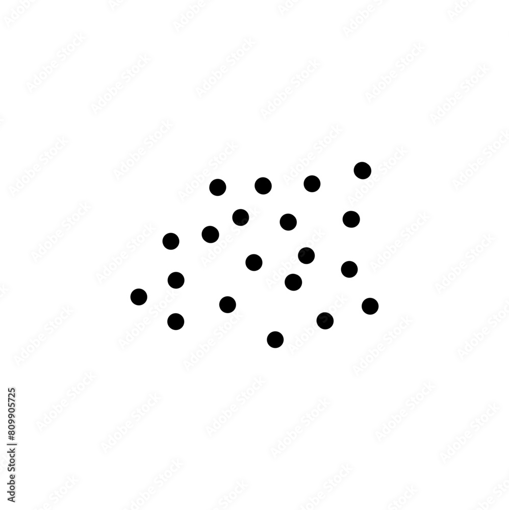 Black Abstract Dots Black Abstract Dots