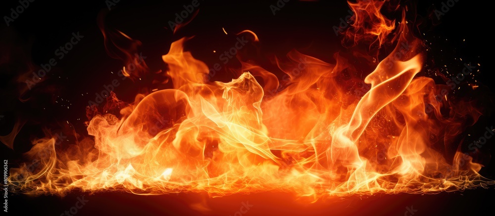 A fiery representation of the Euro currency symbol in the form of burning flames Copy space image A fiery representation of the Euro currency symbol in the form of burning flames Copy space image