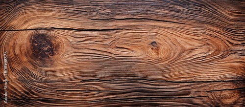 A copy space image showcasing the exquisite natural patterns found on the weathered wooden surface