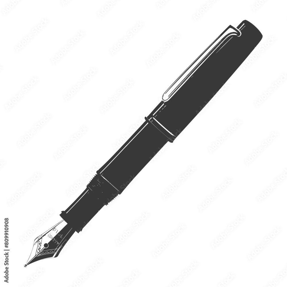 Silhouette fountain pen black color only Silhouette fountain pen black color only