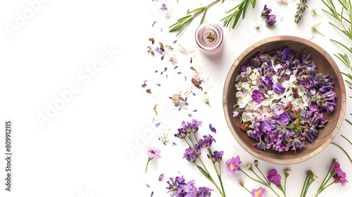 Aromatherapy sessions isolated on white background, space for captions, png  © Pixel Prophet