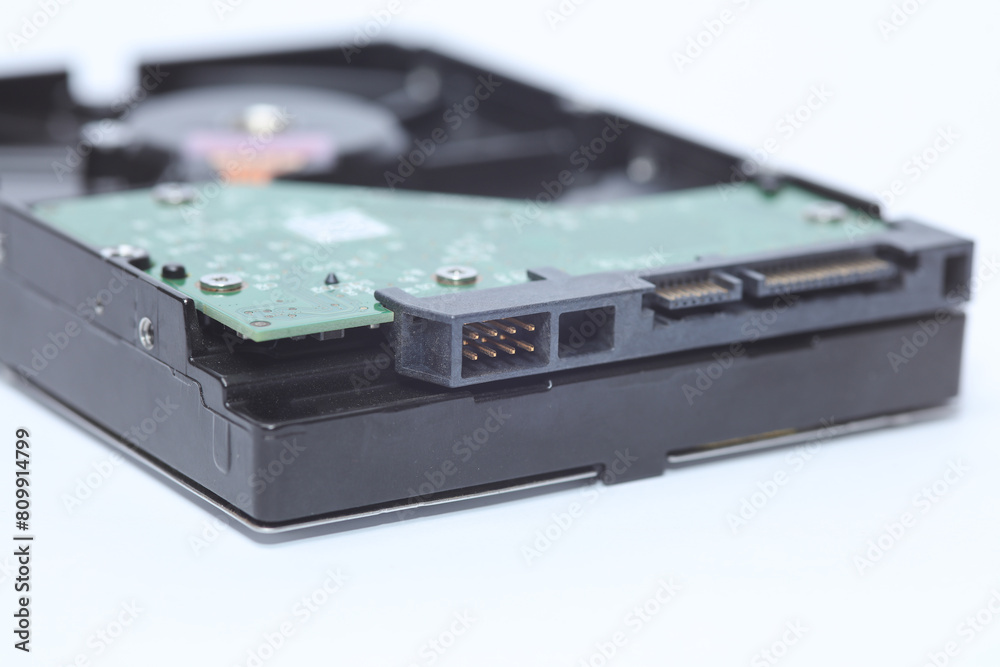 Hard drive isolated on white background Hard drive isolated on white background