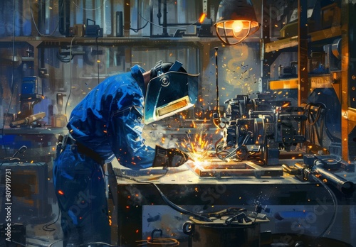 Welding is a dangerous profession  but it is also an essential one