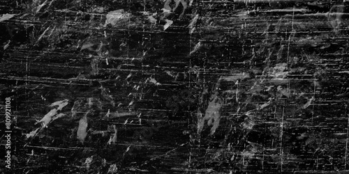 Rough textured abandoned old scratched metal sheet for background. Urban texture vector distress grainy grungy effect background. Dark grungy black textured of the black marble background. Isolated