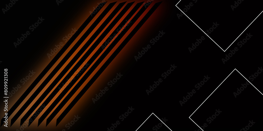 Obraz premium orange and black background illustration