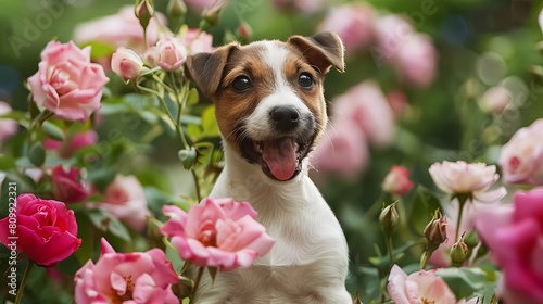 Happy dog portrait © Ege