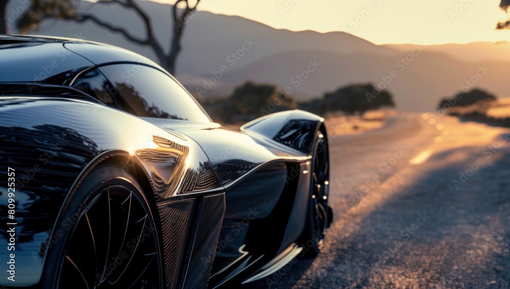 Focus on the precision-engineered details of the hypercar, each curve and vent meticulously designed for maximum performance.