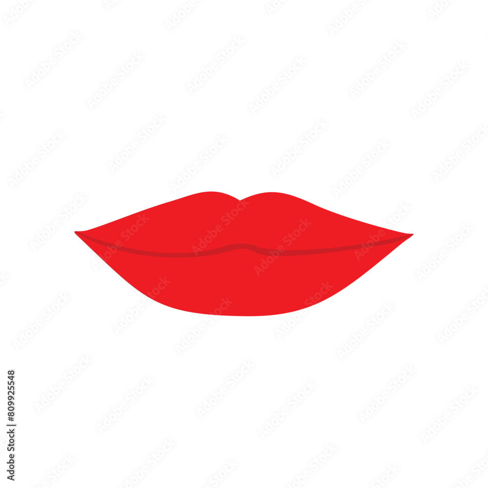 red lips icon red lips icon