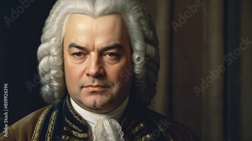 Assumed Portrait of Johann Sebastian Bach