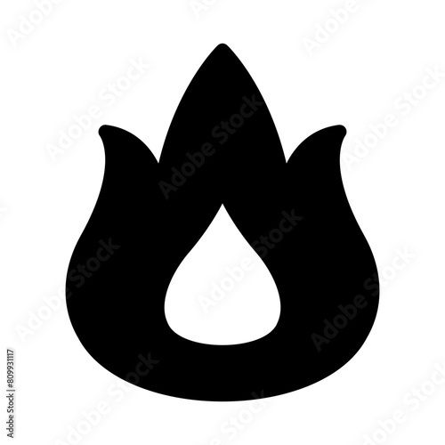 flame symbol
