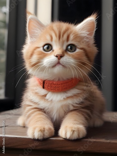 Wallpaper Mural Tabby Ginger Cat Animal Realistic Photo Illustration Art	
 Torontodigital.ca