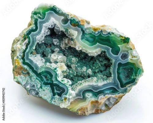 Magnificent Moss Agate Gemstone: An Exquisite Addition to Your Collection or Decor, Boasting