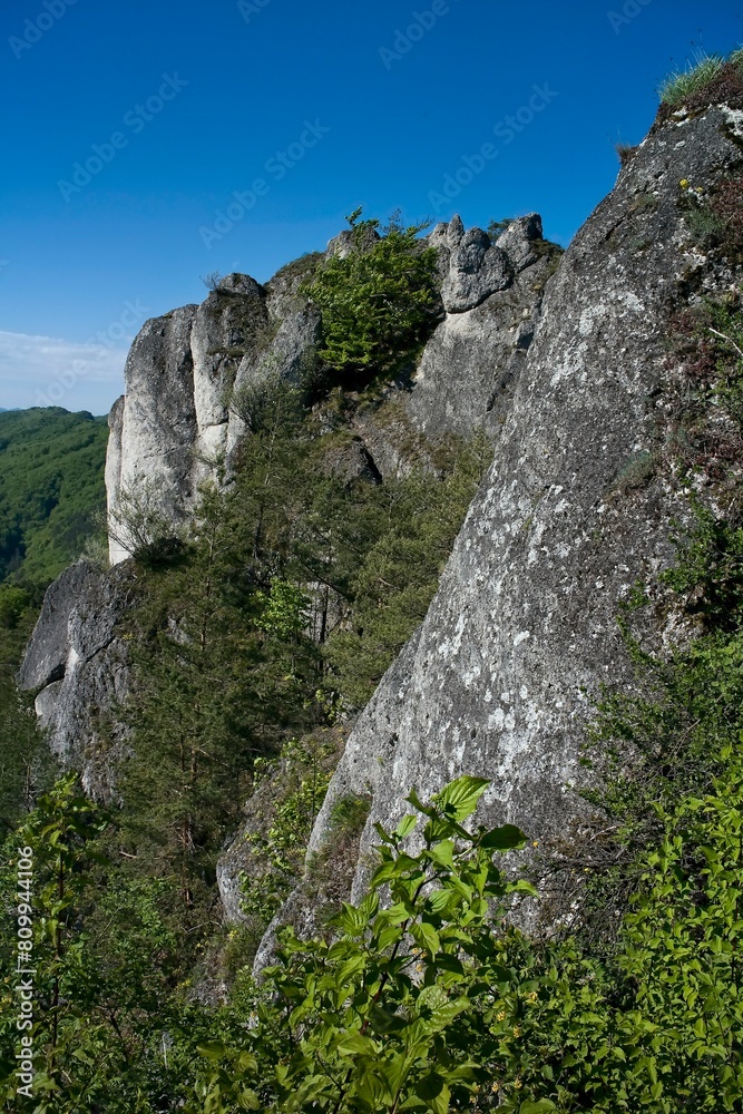 Sulov Rocks in Slovakia Mountains