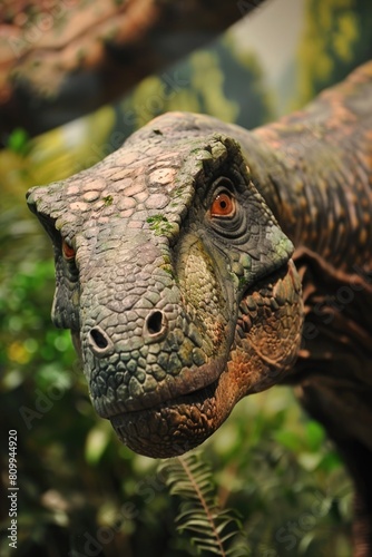 Iguanodon  Majestic Dinosaur of the Cretaceous Era  Herbivorous  and Agile on Two or Four Legs
