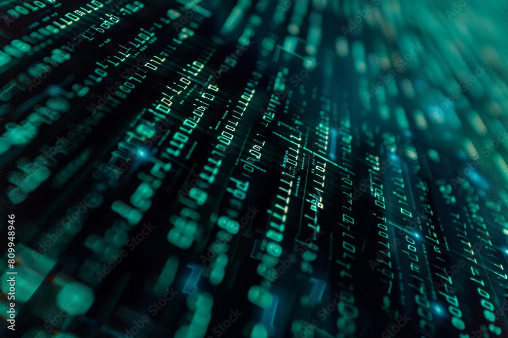 Macro shot of a computer screen displaying blockchain encryption algorithms, lines of code visible Macro shot of a computer screen displaying blockchain encryption algorithms, lines of code visible