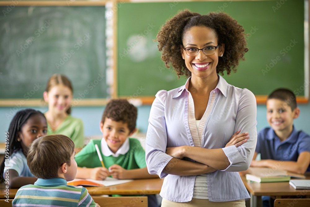 teacher in classroom teacher in classroom