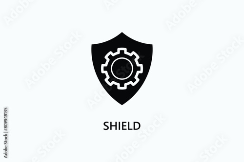 Shield Vector Icon Or Logo Illustration
