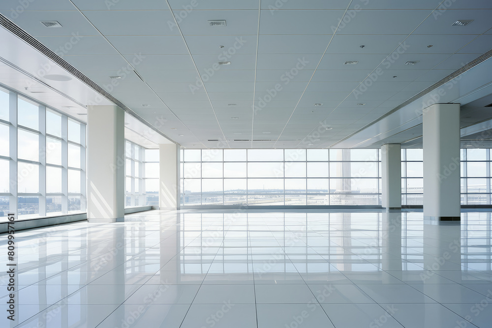 Bright Spacious Empty Office Interior Design Bright Spacious Empty Office Interior Design