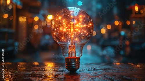 bright bulb light electricity lamp concept technology glowing power ideas energy background