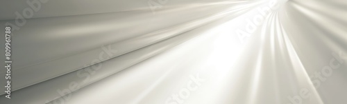 Radiant White Light Rays Abstract Background