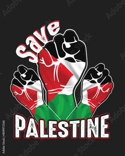 Save palestine, Palestine t-shirt design