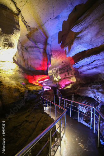  karst caves of Sataplia Reserve Georgia photo