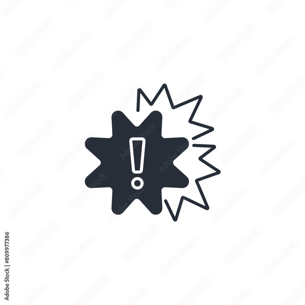 damage icon. vector.Editable stroke.linear style sign for use web design,logo.Symbol illustration. damage icon. vector.Editable stroke.linear style sign for use web design,logo.Symbol illustration.