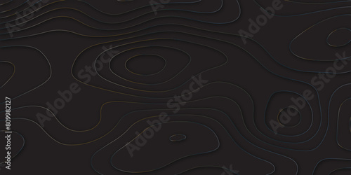 Abstract background with waves. Abstract papercut and multi layer cutout geometric pattern on vector, Abstract soft black background with waves, textured Papercut | background | abstract background.