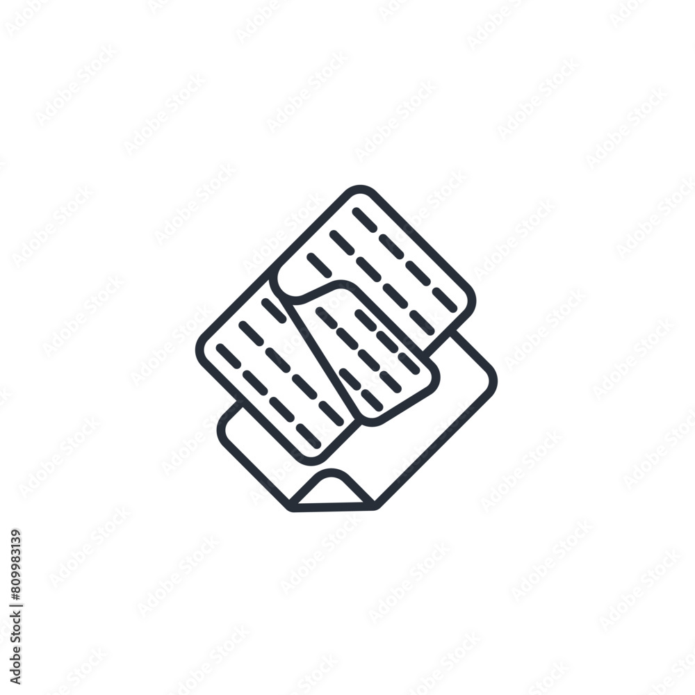 Patch icon. vector.Editable stroke.linear style sign for use web design,logo.Symbol illustration. Patch icon. vector.Editable stroke.linear style sign for use web design,logo.Symbol illustration.