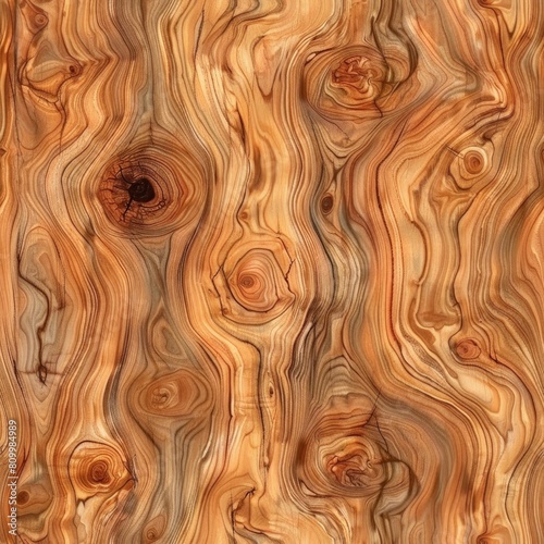Wallpaper Mural Elm wood seamless pattern, wooden texture Torontodigital.ca