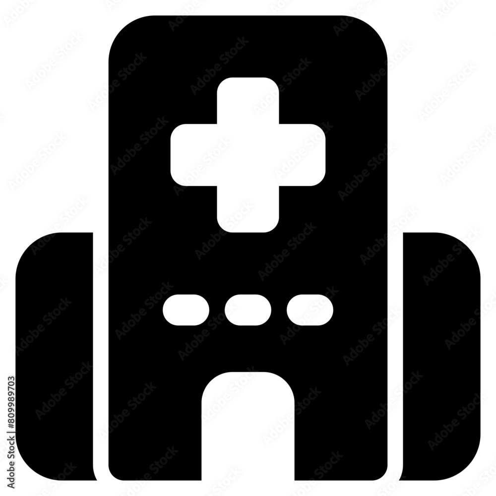 Obraz premium hospital icon