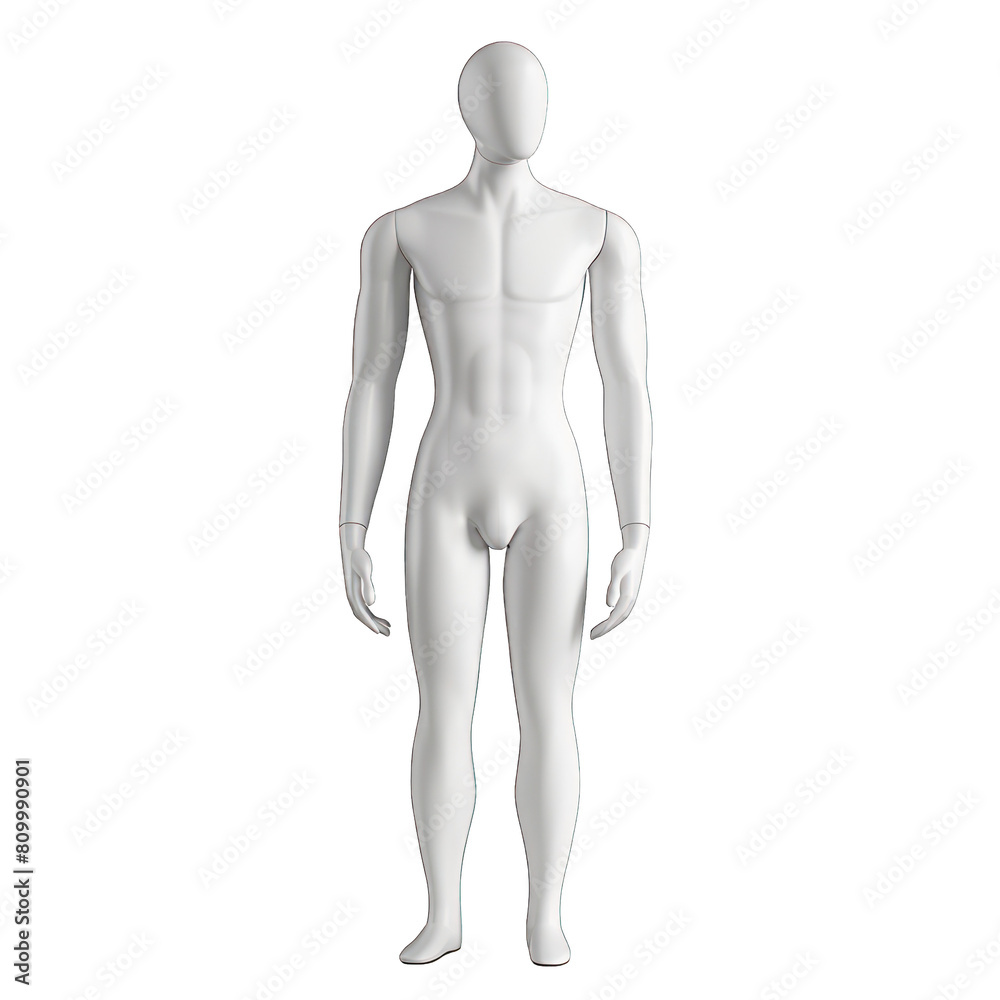 Empty mannequins for displaying clothes in stores Empty mannequins for displaying clothes in stores