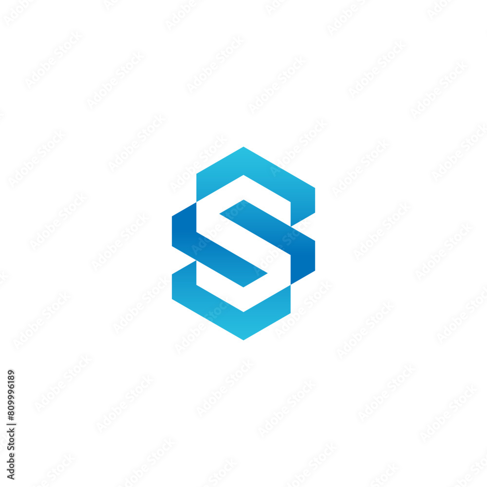 Vector abstract of letter S F for business accounting logo design template Vector abstract of letter S F for business accounting logo design template
