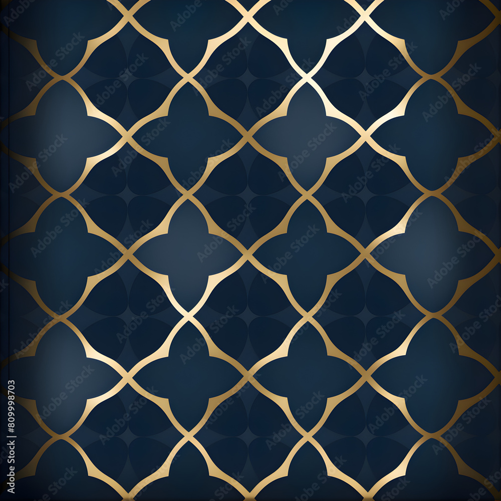 Fototapeta premium pattern with flowers ai generative 