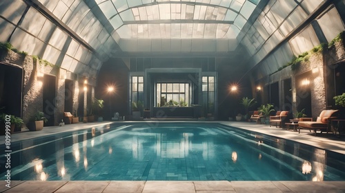 pool in hotel