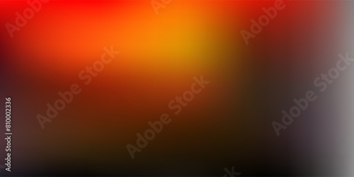 Dark orange vector blurred pattern.
