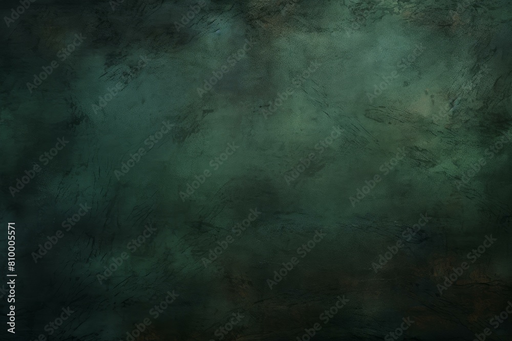 High-resolution image of an abstract dark green texture with intricate details