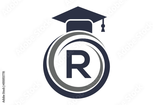 Low firm logo with latter R vector template, Justice logo, Equality, judgement logo vector illustration