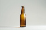 Beer bottle on a white background,  Beer bottle on a white background