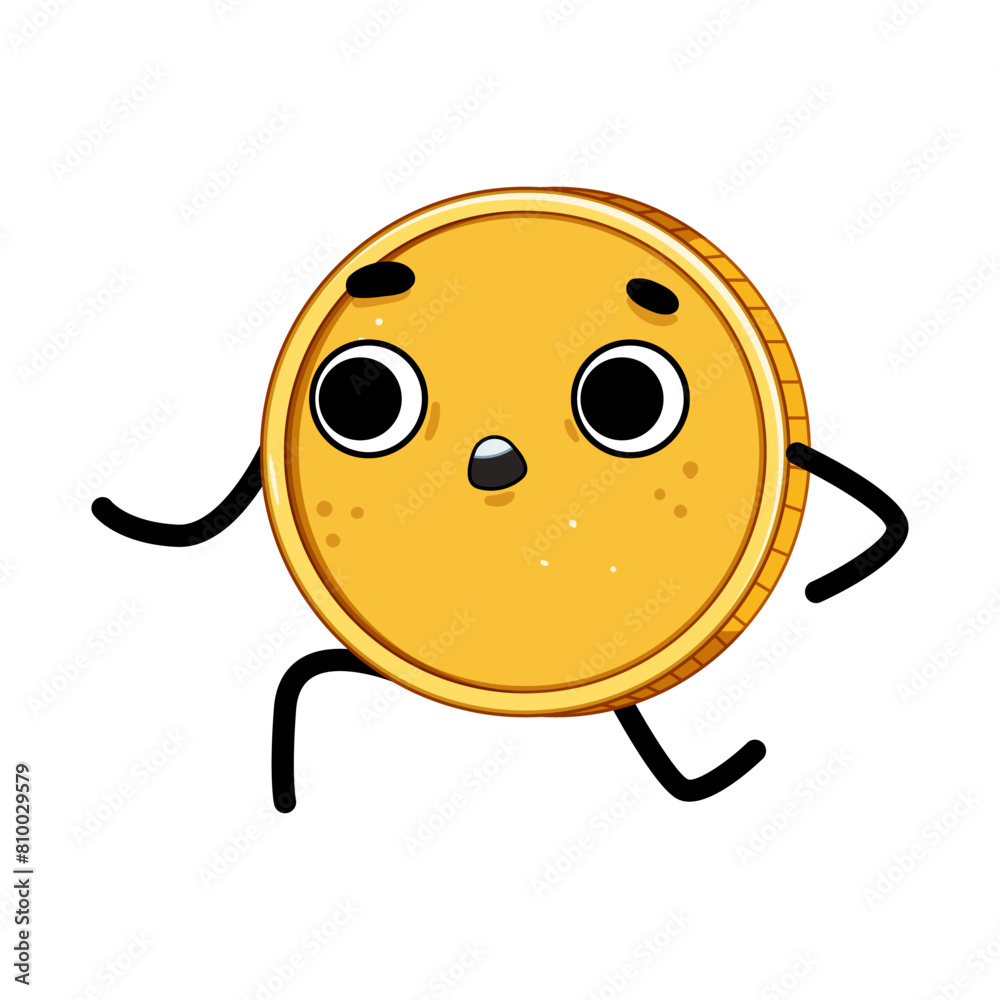 work coin character cartoon. finance cash, payment businessman, young rich work coin character sign. isolated symbol vector illustration work coin character cartoon. finance cash, payment businessman, young rich work coin character sign. isolated symbol vector illustration
