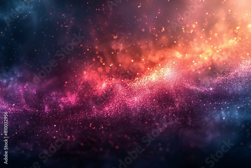 Abstract background of abstract glitter lights and stars   de-focused