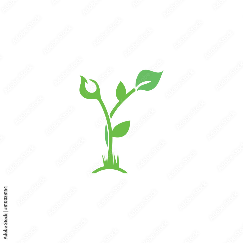 Leaf Nature Logo Design Template Vector Leaf Nature Logo Design Template Vector
