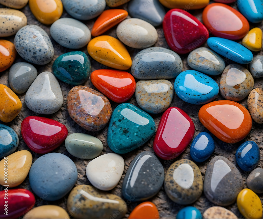 background of colorful stones background of colorful stones