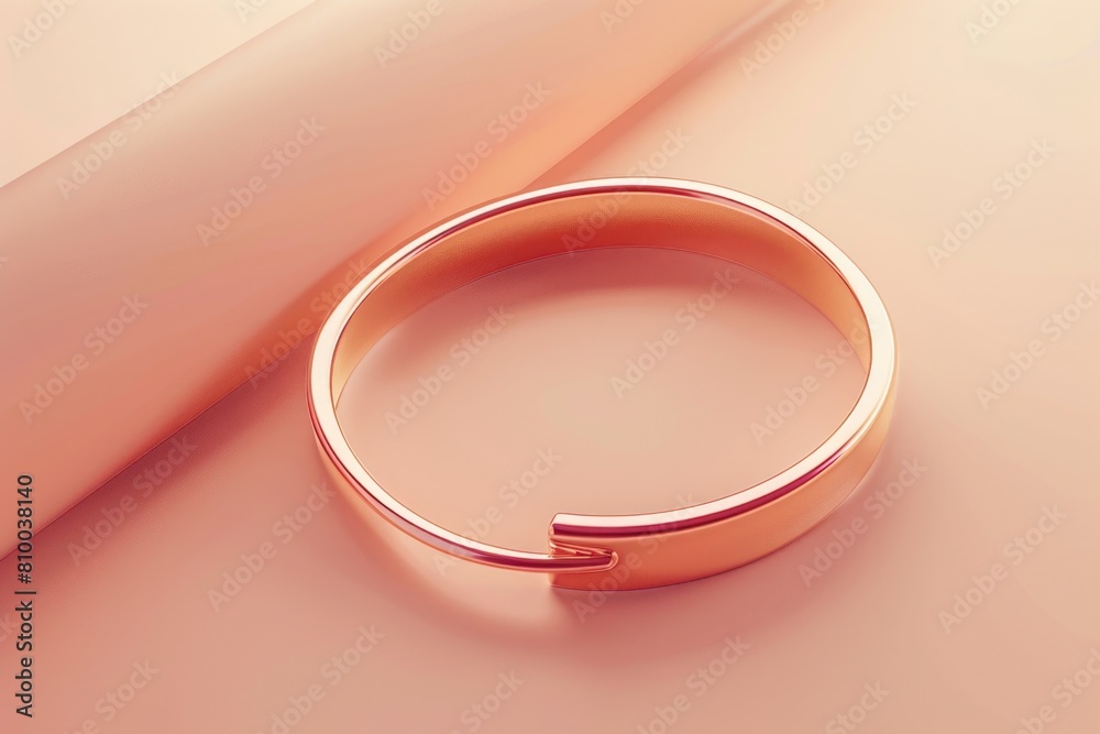 A detailed close-up of a ring placed on a table. Perfect for jewelry or wedding concepts A detailed close-up of a ring placed on a table. Perfect for jewelry or wedding concepts