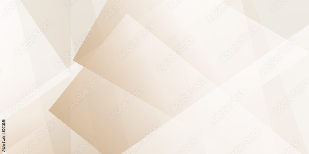 Fototapeta premium Brown color background abstract art vector. Abstract golden background, vector graphics, geometric shapes, gradient. Space design concept. Decorative web layout or poster, banner.
