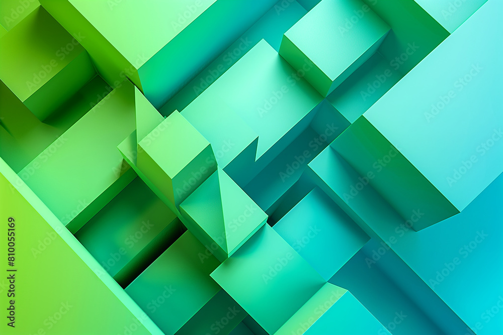 geometric shapes in vibrant shades of green and blue, symbolizing harmony and balance, perfect for inducing a sense of wellness. Abstract background wallpapers geometric shapes in vibrant shades of green and blue, symbolizing harmony and balance, perfect for inducing a sense of wellness. Abstract background wallpapers