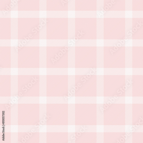 Rich textile background vector, club texture seamless tartan. Contour plaid fabric check pattern in light and white colors.