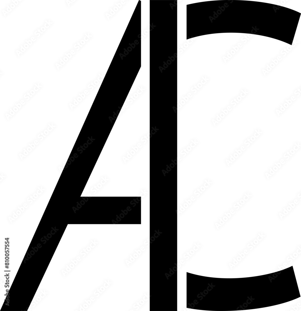 Monogrammed Letters AC (Modern Series) Monogrammed Letters AC (Modern Series)