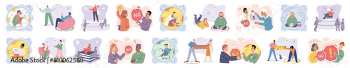 Personal zone vector illustration. Protection and safety create foundation for personal well being Excessive worry can impede personal progress and heighten stress Establishing and respecting personal